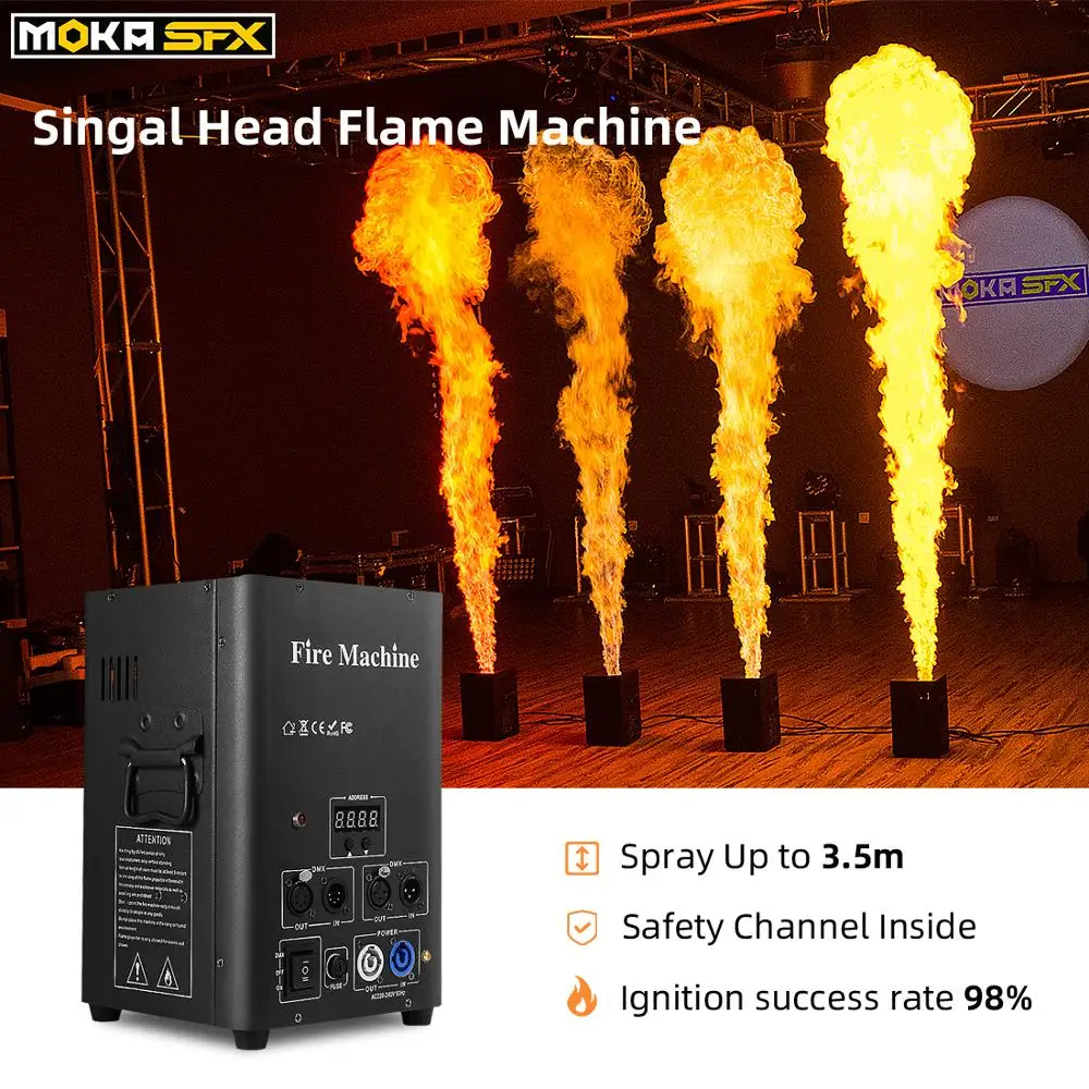 Outdoor Lighting Effects - MOKA SFX Fire Machine Stage Effect