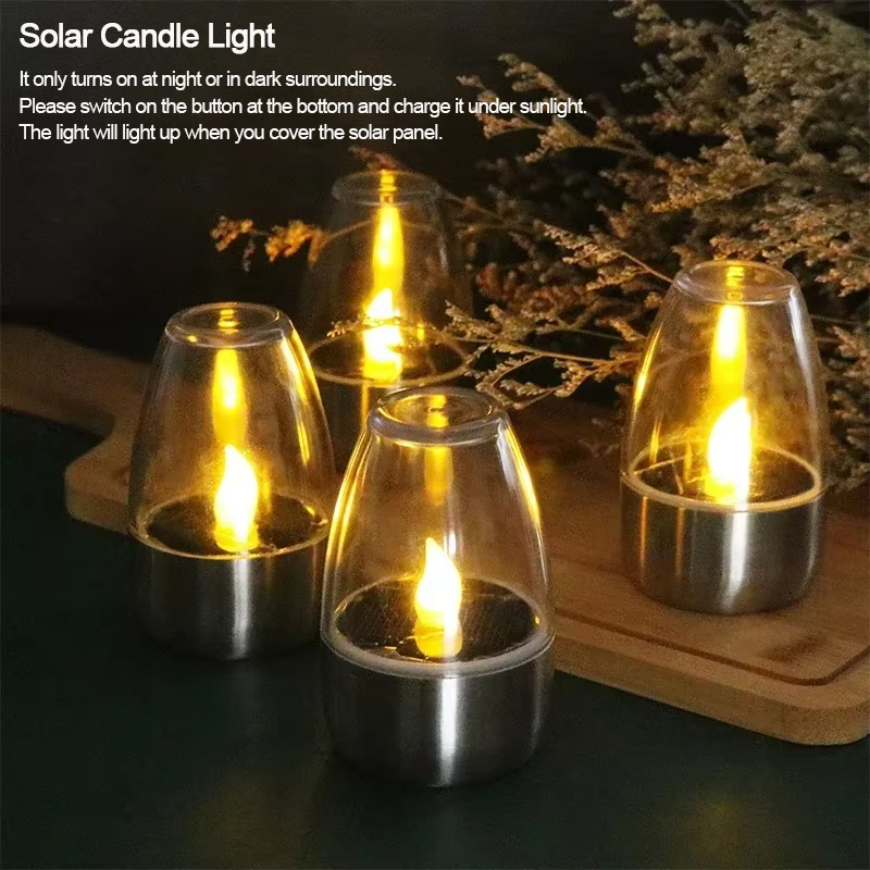 LED Solar Candles Light Flamel - Outdoor Lighting Effects review and price
