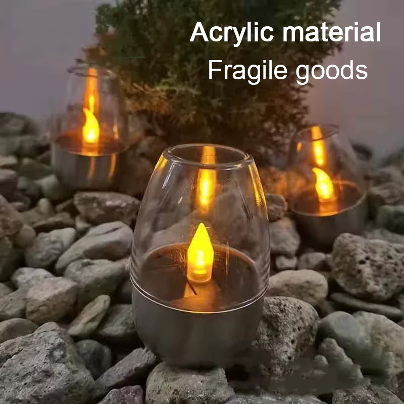 LED Solar Candles Light Flamel - Outdoor Lighting Effects review and price