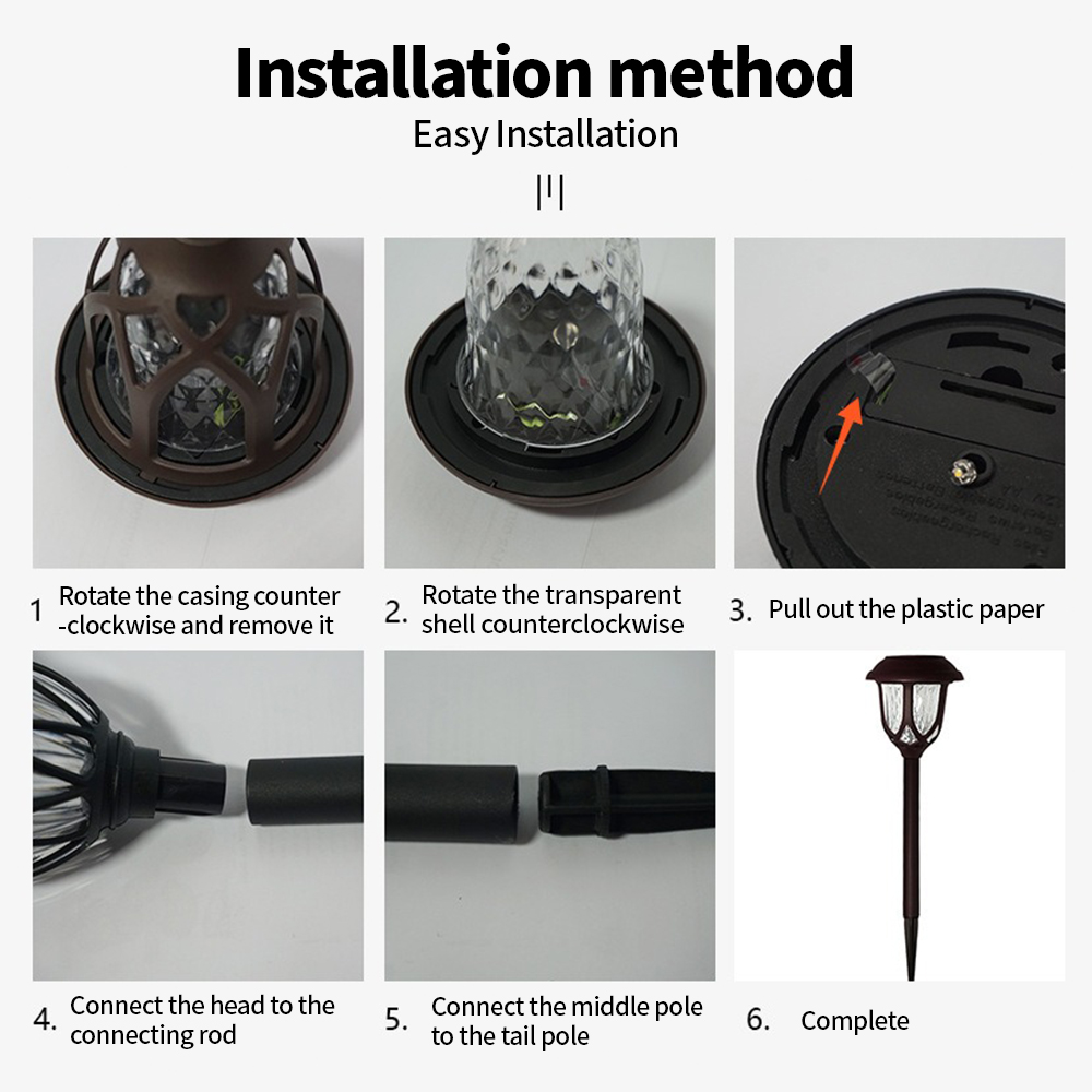 LED Solar Courtyard Lamp Outdo - Outdoor Lighting Pathway review and price