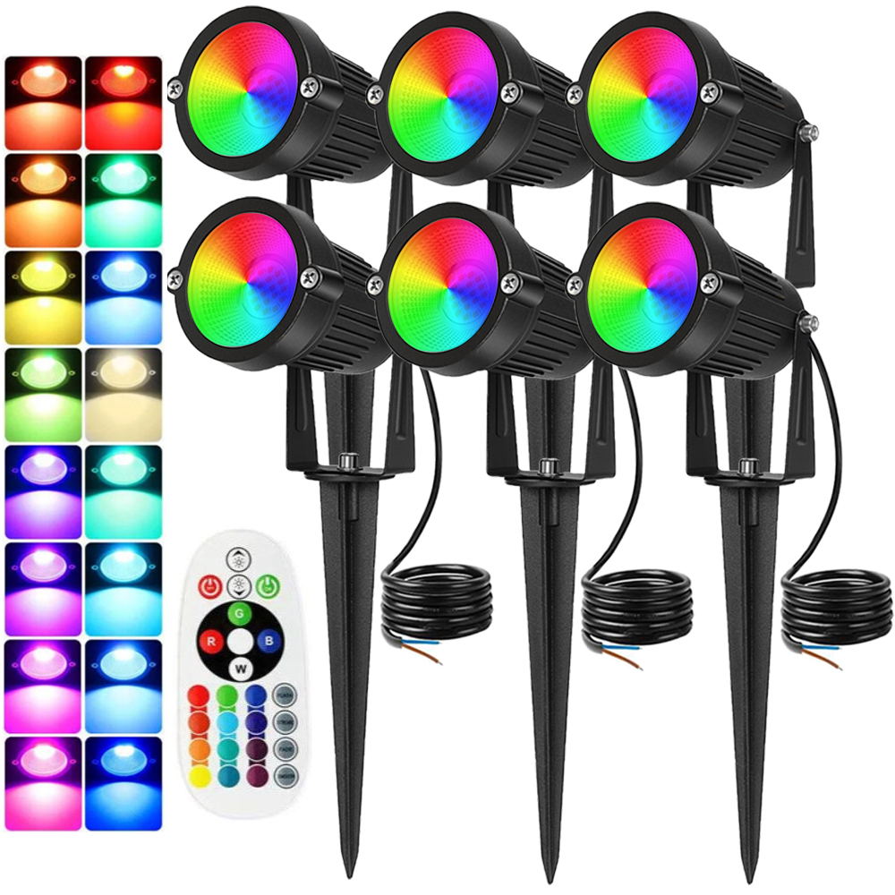 RGBW Landscape Lighting 10W wi - Outdoor Lighting Waterproof review and price
