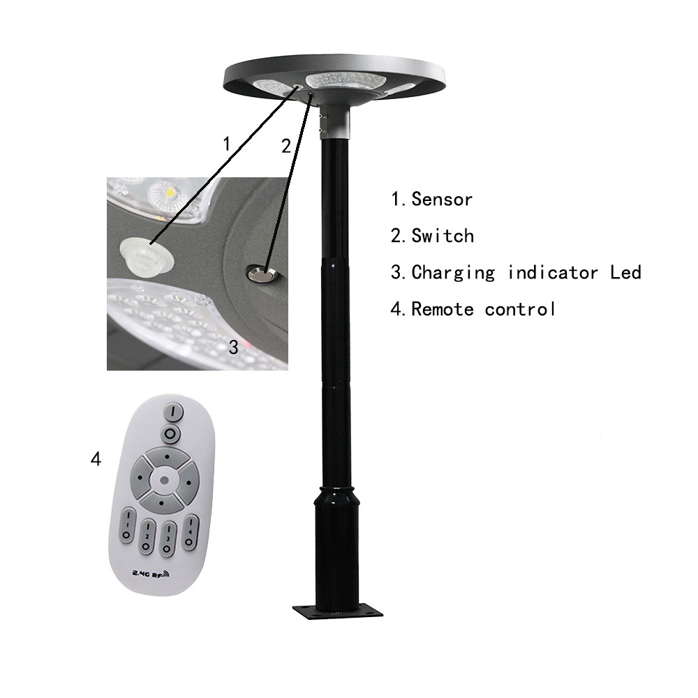 Waterproof IP65 UFO Solar LED  - Outdoor Lighting Waterproof review and price