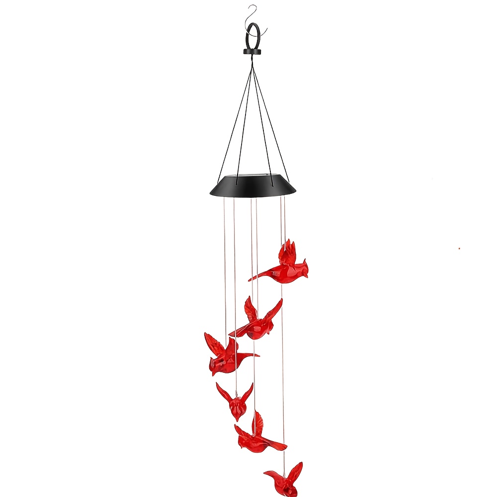 Solar-Powered Flaming Bird Win - Outdoor Lighting Waterproof review and price