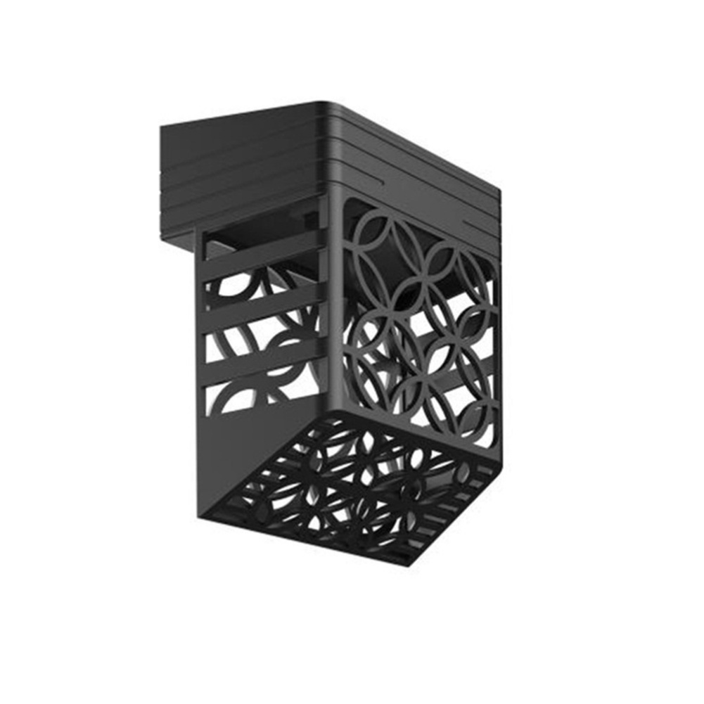 Solar Powered LED Garden Fence - Outdoor Lighting Black review and price